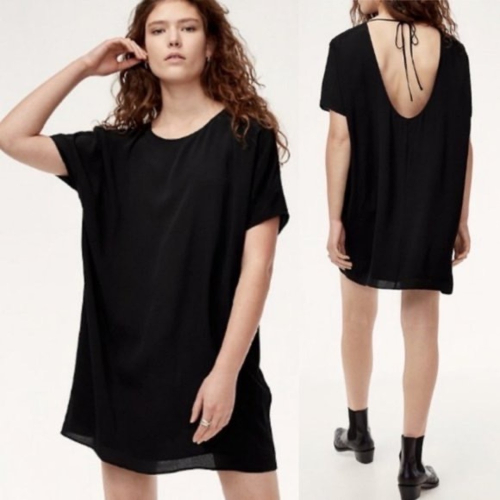 ARITZIA WILFRED FREE Milana Low Back Dress Size M